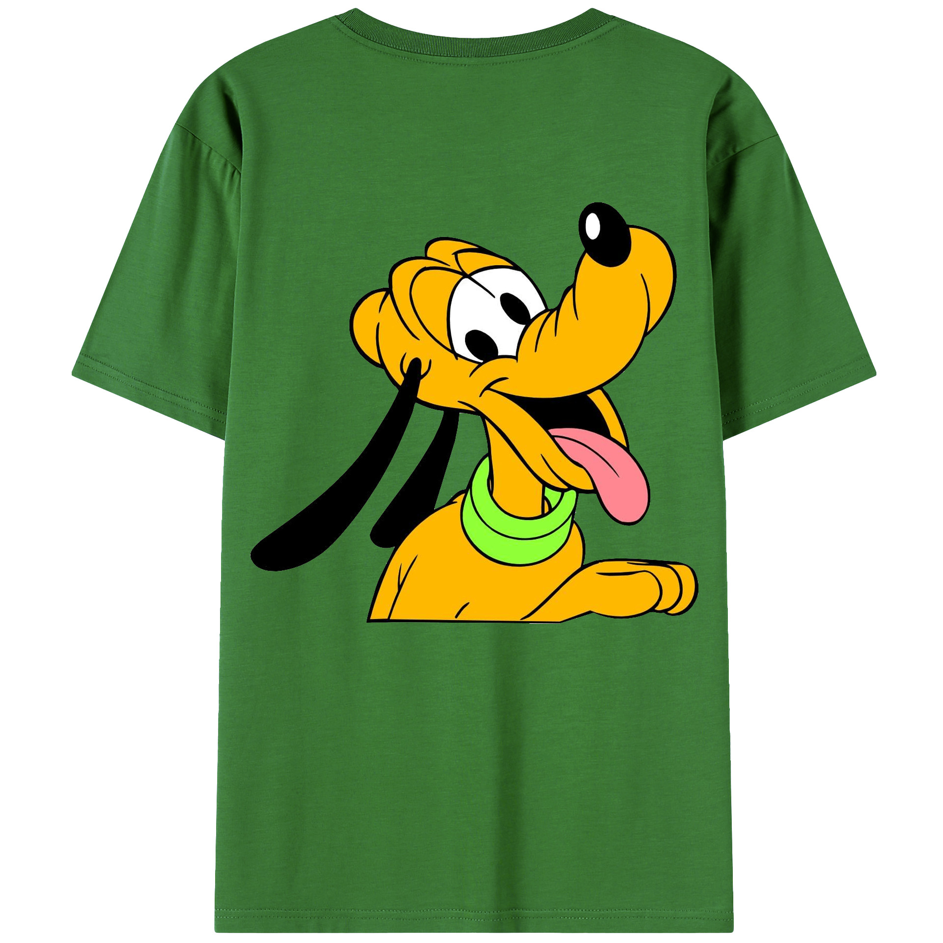 （画像用） ミッキーマウス Mickey Mouse レディース半袖Tシャツ(バックプリント)